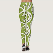 Eine elegante abstrakte "Ratti_Creative_Arts"-Legg Leggings (Rückseite)