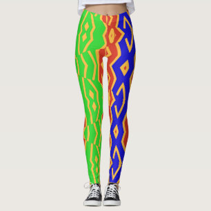 Eine elegante abstrakte "Ratti_Creative_Arts"-Legg Leggings