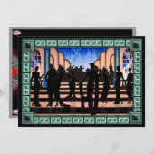 Eine elegante Angelegenheit Einladung (Vorne/Hinten)