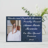 Eine elegante Aufgabe - SRF Einladung (Stehend Vorderseite)