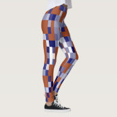 Eine elegante bunt-farbige "Ratti_Creative_Arts"-L Leggings (Rechts)