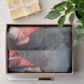 Eine elegante Dame des 18. Jahrhundertsfür Seidenpapier (Geschenk)