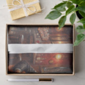 Eine elegante Pitbulle, die Gitarre im Pub spielt  Seidenpapier (Geschenk)