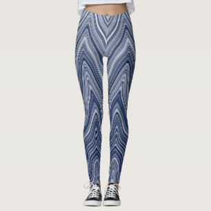 Eine elegante Zickzack-Leggings "Ratti_Creative_Ar Leggings