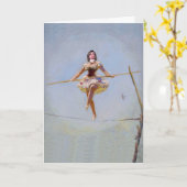 Eine empfindliche Balance-Geburtstagskarte Karte (Gelbe Blume)