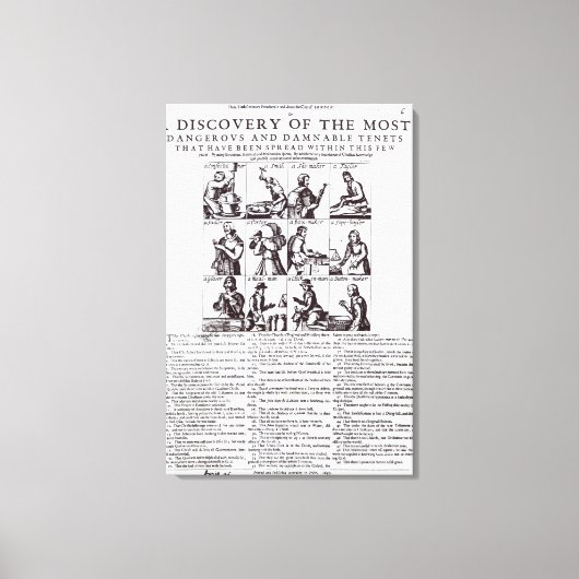 Eine Entdeckung der gefährlichsten Leinwanddruck (Vorderseite)