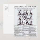 Eine Entdeckung der gefährlichsten Postkarte (Vorne/Hinten)