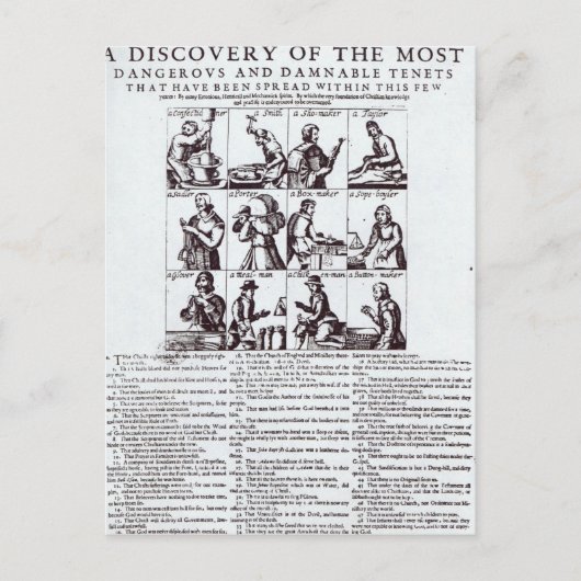 Eine Entdeckung der gefährlichsten Postkarte (Vorderseite)