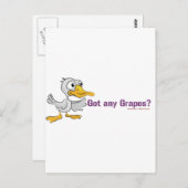 Eine Ente geht in eine Bar... Postkarte (Vorne/Hinten)