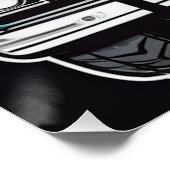 Eine Ente in einem LKW-Poster Poster (Ecke)