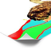 Eine Ente und ein Baum Poster (Ecke)