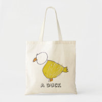 Eine Enten-Budget-Tasche