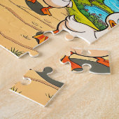 Eine Entenfamilie Puzzle (Seite)