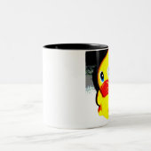 eine ententasse zweifarbige tasse (Mittel)