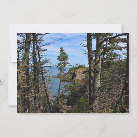 Eine entfernte Höhle Einladung (Vorderseite)