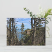 Eine entfernte Höhle Einladung (Stehend Vorderseite)