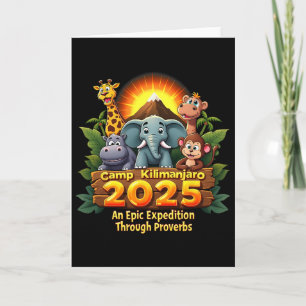 Eine epische Expedition Camp Kilimanjaro Vbs 2025  Karte