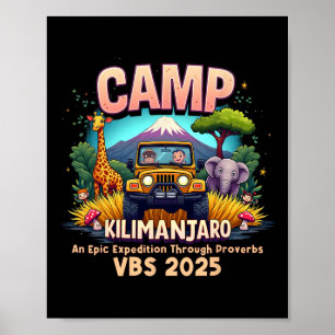Eine epische Expedition Vbs 2025 Christliches Camp Poster