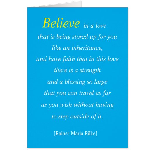 Eine Erbschaft der Grußkarte für Lieben (Vorne)