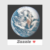 Eine Erde, die aus der Apollo 10 Raumsonde stammt. Aufkleber (Blatt)