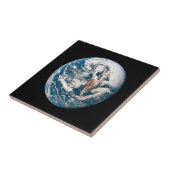 Eine Erde, die aus der Apollo 10 Raumsonde stammt. Fliese (Seite)