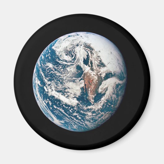 Eine Erde, die aus der Apollo 10 Raumsonde stammt. Magnet (Vorne)