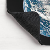 Eine Erde, die aus der Apollo 10 Raumsonde stammt. Mousepad (Ecke)