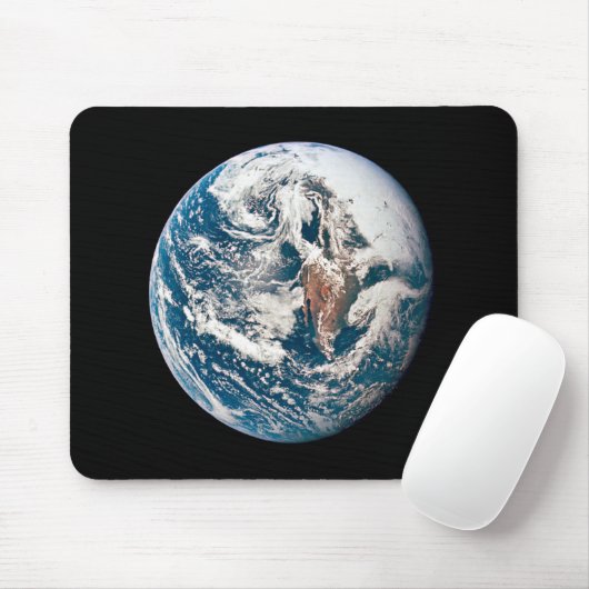 Eine Erde, die aus der Apollo 10 Raumsonde stammt. Mousepad (Mit Mouse)