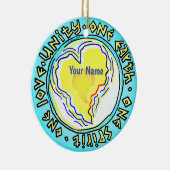 Eine Erde Keramik Ornament (Rechts)