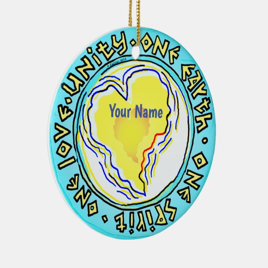 Eine Erde Keramik Ornament (Rechts)