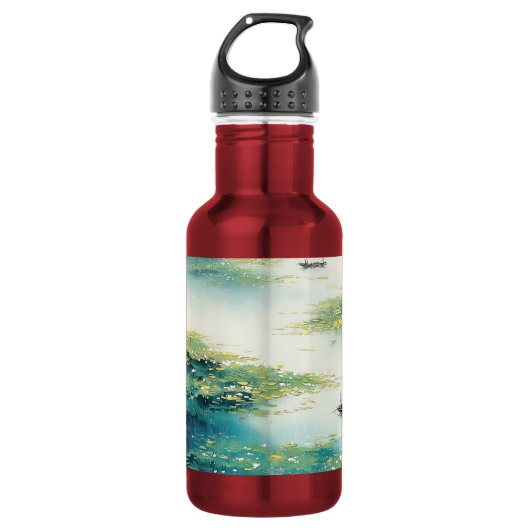Eine erfrischende Melodie 013 Edelstahlflasche (Vorderseite)