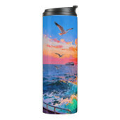 Eine erfrischende Melodie 027 Thermosbecher (Nach links gedreht)