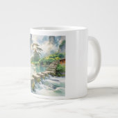 Eine erfrischende Melodie 028 Jumbo-Tasse (Vorderseite Rechts)