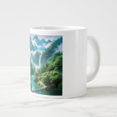 Eine erfrischende Melodie 033 Jumbo-Tasse (Vorderseite Rechts)