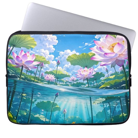 Eine erfrischende Melodie 034 Laptopschutzhülle (Vorderseite)