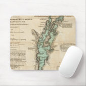 Eine Erhebung über den Champlain-See Mousepad (Mit Mouse)