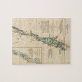 Eine Erhebung über den Champlain-See Puzzle (Horizontal)