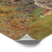 Eine Erholung am Weg Poster (Ecke)