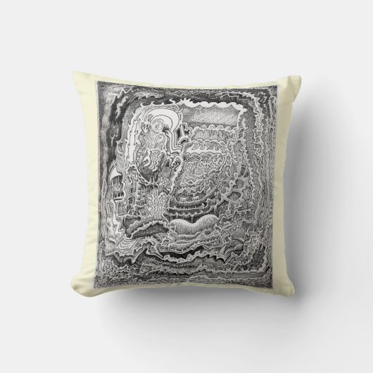 Eine Erinnerung vom alten Gehirn Kissen (Vorderseite)