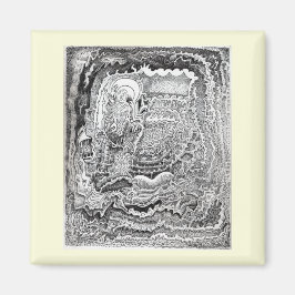 Eine Erinnerung vom alten Gehirn Magnet