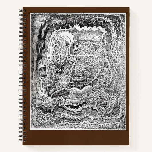 Eine Erinnerung vom alten Gehirn Notizblock (Vorderseite)