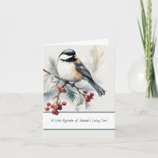 Eine Erinnerung von Jehovas Lieblingskarte Dankeskarte