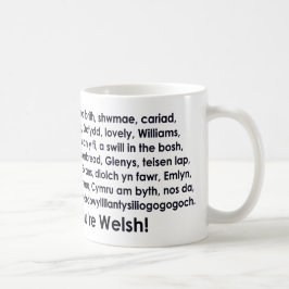 Eine Erinnerung Zuhause. Wales. Kaffeetasse