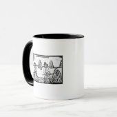 Eine erntende Szene Tasse (Vorderseite Links)