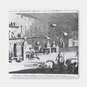 Eine erste Ansicht der praktischen Chemie Magnet