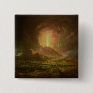 Eine Eruption von Vesuv, gesehen von Portici Button