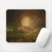 Eine Eruption von Vesuv, gesehen von Portici Mousepad (Mit Mouse)