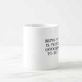 Eine erwachsene Tasse sein (Mittel)