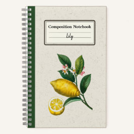 Eine erweiterte Version von Lemon Personalisiert C Notizblock