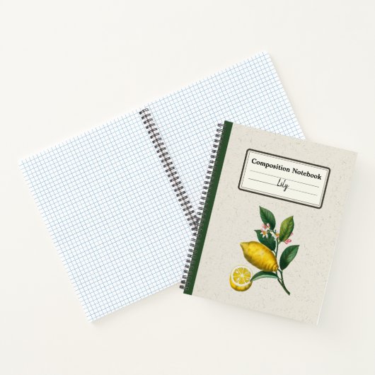 Eine erweiterte Version von Lemon Personalisiert C Notizblock (Innenseite)